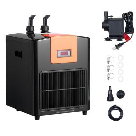 Aquarium Chiller 110 Gallon, 1/3 HP Water Chiller for Hydroponics, Fast Cooling for Fish Tank,Axolotl,Coral Reef,Quiet Refrigeration Compressor